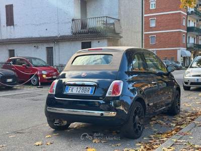 Fiat 500 500 C 1.2 CABRIOLET -TAGLIANDATA - CINGHIA DI DISTRIBUZIONE NUOVA Blu/Azzurro usata SAREZZO