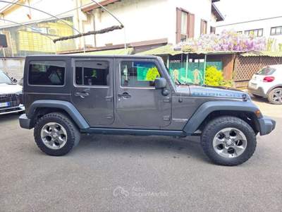 Jeep Wrangler Unlimited 3.6 V6 Rubicon Grigio usata Bareggio
