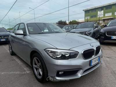BMW Serie 1 116d 116 d Advantage 5p /EURO 6 / KM CERTIFICATI Grigio usata Lallio
