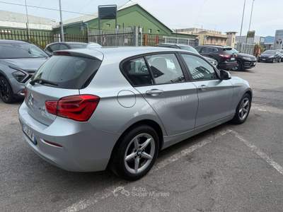 BMW Serie 1 116d 116 d Advantage 5p /EURO 6 / KM CERTIFICATI Grigio usata Lallio