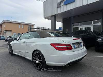 Mercedes-Benz Classe E Cabrio cdi BE Bianco usata Lallio