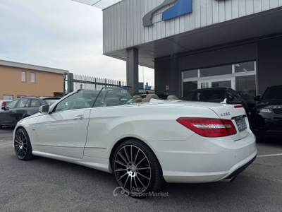 Mercedes-Benz Classe E Cabrio cdi BE Bianco usata Lallio