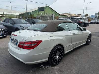 Mercedes-Benz Classe E Cabrio cdi BE Bianco usata Lallio