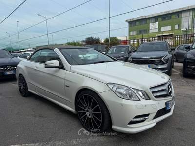 Mercedes-Benz Classe E Cabrio cdi BE Bianco usata Lallio