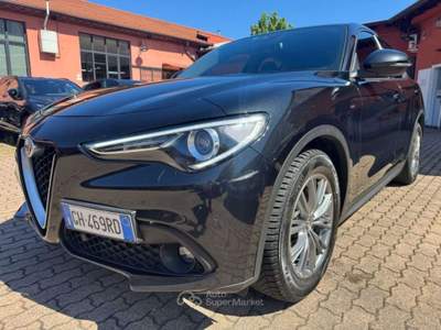 Alfa Romeo Stelvio 2.2 Turbodiesel 160 CV AT8 RWD Super(AUTOCARRO N1) Nero usata Milano Alfa Romeo Stelvio 2.2 Turbodiesel 160 CV AT8 RWD Super(AUTOCARRO N1) Nero usata Milano