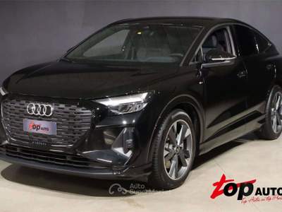 Audi Q4 Q4 Etron 50 QUATTRO 300CV S-LINE MATRIX POMPA DI CALORE SONOS Nero usata Varna