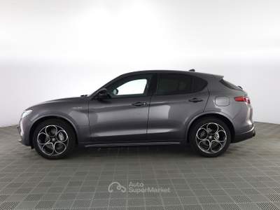 Alfa Romeo Stelvio Stelvio 2.2 Turbodiesel 210 CV AT8 Q4 Veloce Grigio usata Milano