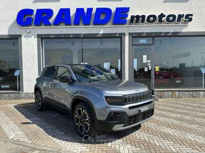 Jeep Avenger Avenger 1.2 e-hybrid Summit 110cv edct6 KM0 TETTO APRIBILE! *PREZZO REALE* Grigio usata Carmagnola