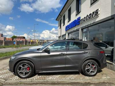 Alfa Romeo Stelvio Stelvio 2.0 t Ti Q4 280cv TETTO APRIBILE Grigio usata Carmagnola