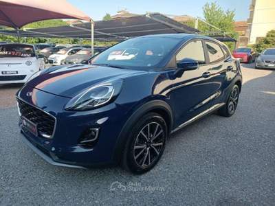 Ford Puma 1.0 EcoBoost Hybrid 125 CV S&S aut. Titanium Blu/Azzurro usata Varese