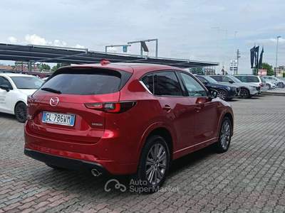 Mazda CX-5 CX-5 II 2022 2.2 Signature awd 184cv auto Rosso usata Liscate