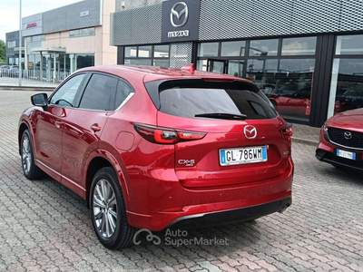 Mazda CX-5 CX-5 II 2022 2.2 Signature awd 184cv auto Rosso usata Liscate