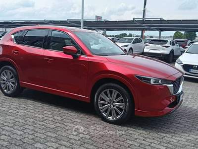 Mazda CX-5 CX-5 II 2022 2.2 Signature awd 184cv auto Rosso usata Liscate