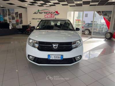 Dacia Sandero Sandero II 2017 0.9 tce turbo Ambiance Gpl s Bianco usata Foligno