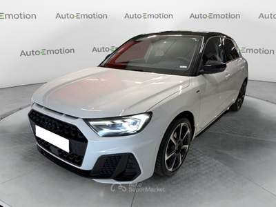 Audi A1 30 TFSI S tronic Identity Black Bianco usata Busto Arsizio