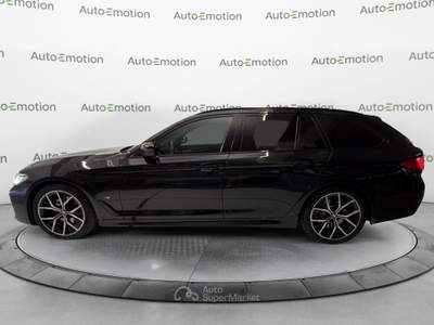 BMW Serie 5 520d 520d xDrive M Sport Auto MH48V Touring Nero usata Busto Arsizio