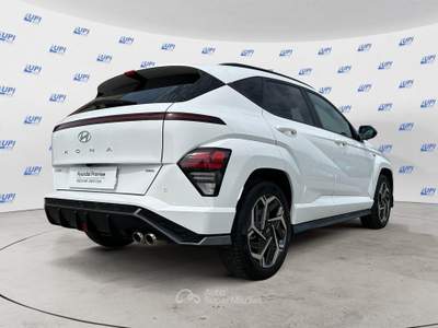 Hyundai Kona 1.6 gdi hev N Line 2wd 141cv dct Bianco usata Pistoia