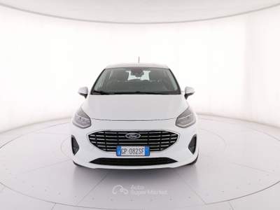 Ford Fiesta 5p 1.1 Titanium Gpl 75cv Bianco usata Roma