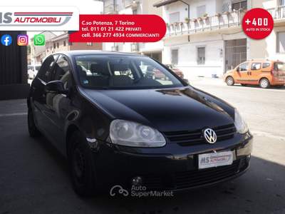 Volkswagen Golf Volkswagen Golf 5p 1.9 tdi Comfortline Unicoproprietario Nero usata Torino