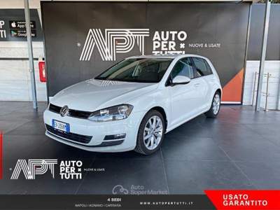 Volkswagen Golf Golf 1.6 tdi Trendline 5p Bianco usata Marano di Napoli