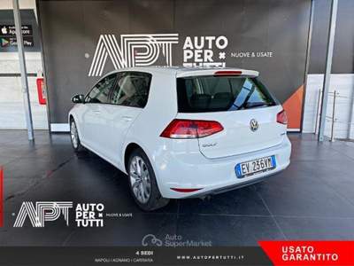 Volkswagen Golf Golf 1.6 tdi Trendline 5p Bianco usata Marano di Napoli