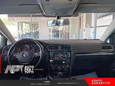 Volkswagen Golf Golf 1.6 tdi Trendline 5p Bianco usata Marano di Napoli