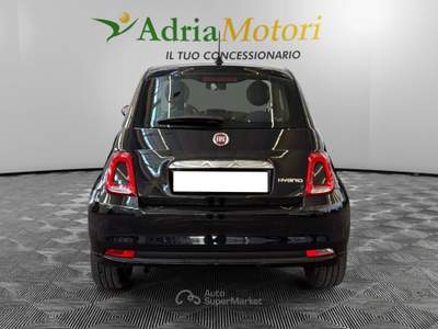 Fiat 500 500 1.0 hybrid 70cv Club Nero usata Pordenone
