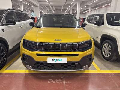 Jeep Avenger 1.2 Turbo Summit Giallo usata Palermo