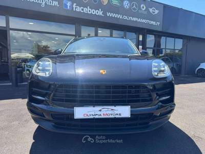Porsche Macan 2.0 245CV PDK KAMERA NAVI 21 PANORAM LED Nero usata Ciampino