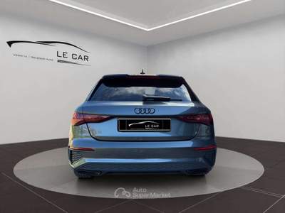 Audi A3 Sportback 35 2.0 tdi S line Edition s-tronic "UNICO PROPRIETARIO TETTO APRIBILE FARI MATRIX " Grigio usata Giussano