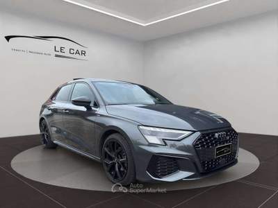 Audi A3 Sportback 35 2.0 tdi S line Edition s-tronic "UNICO PROPRIETARIO TETTO APRIBILE FARI MATRIX " Grigio usata Giussano
