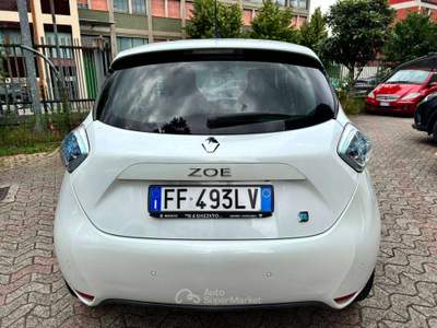 Renault ZOE INTENS R240 58 CV UNICO PROPRIETARIO!!! Bianco usata Cormano