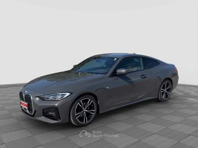 BMW Serie 4 420d 420d 48V Coupé Msport Grigio usata Parma