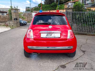 Fiat 500 1.3 mjt 16v Lounge 95cv Rosso usata Soriano nel Cimino