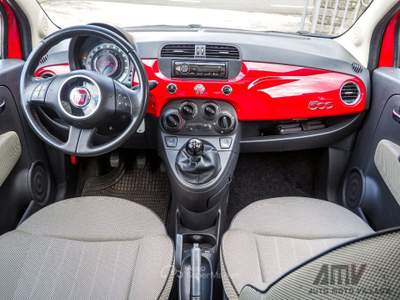 Fiat 500 1.3 mjt 16v Lounge 95cv Rosso usata Soriano nel Cimino