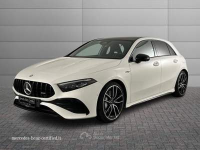 Mercedes-Benz Classe A Premium Plus AMG Line 4Matic 7G-DCT Bianco usata Brescia