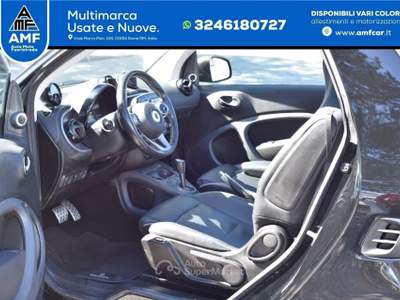 Smart ForTwo BRABUS 109cv Cabrio GRIGIO OPACO NAVICAMERA JBL Grigio usata Roma
