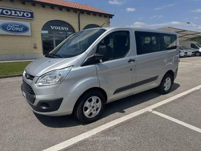 Ford Transit Custom Combi Trend 2.0 TDCi 130CV Manuale Passo Corto 9 posti Argento usata Crocetta del Montello