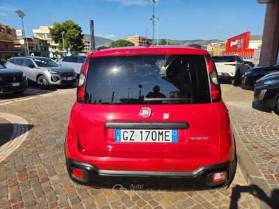 Fiat Panda FIAT PANDINA 1.0 HYBRID 70CV DIGITAL Rosso usata Tivoli