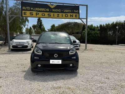 Smart ForTwo Fortwo Cabrio 0.9 t Brabus 109cv twinamic my18 Nero usata Cerveteri
