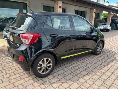 Hyundai i10 Unico proprietario, libero da incidenti  KM.  CERTIFICATI Nero usata Cartura