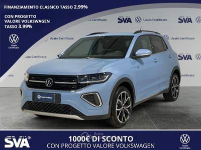 Volkswagen T-Cross 1.0 TSI 115CV R-Line Plus - IVA ESPOSTA Blu/Azzurro usata Ravenna