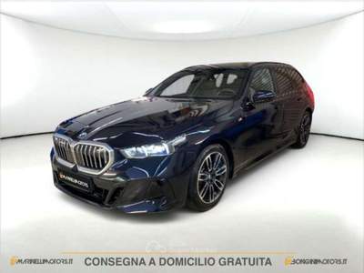 BMW Serie 5 520d 520 D TOURING M SPORT Blu/Azzurro usata Lendinara