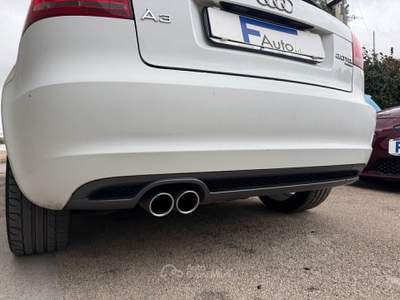 Audi A3 170 CV Quattro S-Line,Bluetooth,Climatronic Biz.,ecc. Bianco usata San Michele Salentino