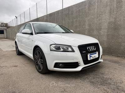 Audi A3 170 CV Quattro S-Line,Bluetooth,Climatronic Biz.,ecc. Bianco usata San Michele Salentino