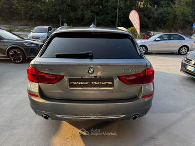 BMW Serie 5 520d 520 520d Touring xdrive Luxury auto Grigio usata Porto San Giorgio