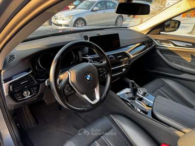 BMW Serie 5 520d 520 520d Touring xdrive Luxury auto Grigio usata Porto San Giorgio