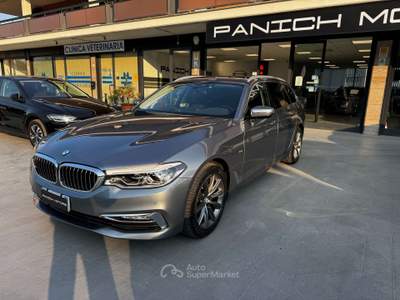 BMW Serie 5 520d 520 520d Touring xdrive Luxury auto Grigio usata Porto San Giorgio