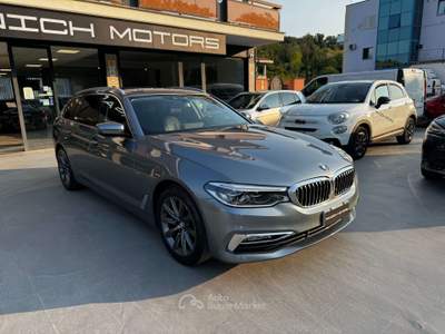 BMW Serie 5 520d 520 520d Touring xdrive Luxury auto Grigio usata Porto San Giorgio