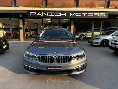 BMW Serie 5 520d 520 520d Touring xdrive Luxury auto Grigio usata Porto San Giorgio